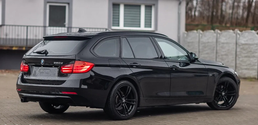 BMW Seria 3 cena 53990 przebieg: 249000, rok produkcji 2015 z Nasielsk małe 781